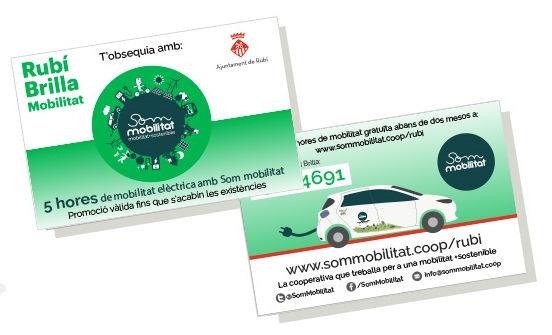 Promou la mobilitat elèctrica compartida amb la cuitadania