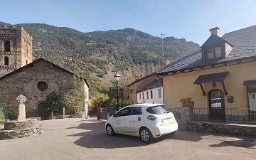 Mobilitat elèctrica compartida en micropobles