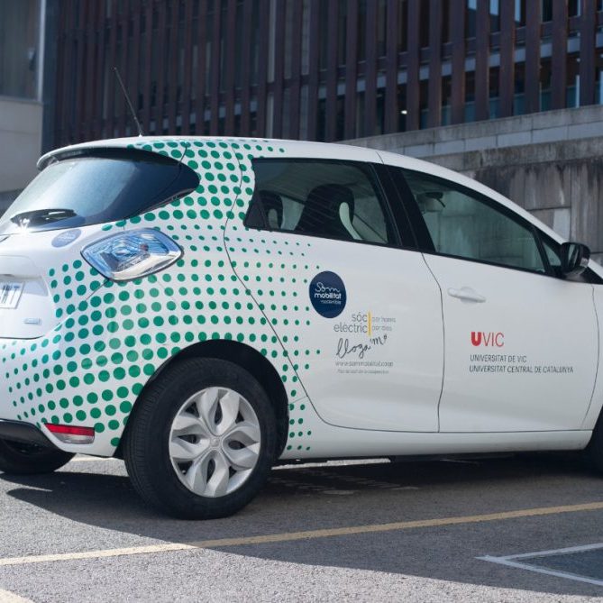 Mobilitat elèctrica compartida a Vic
