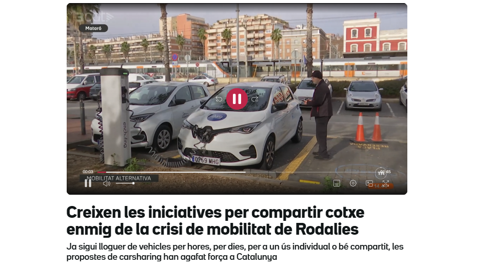 Som Mobilitat a les notícies: el carsharing cooperatiu és una alternativa real