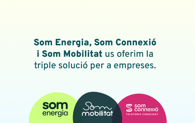 Intercooperació per a un habitatge digne: Sostre Cívic aposta per Som Energia, Som connexió i Som Mobilitat